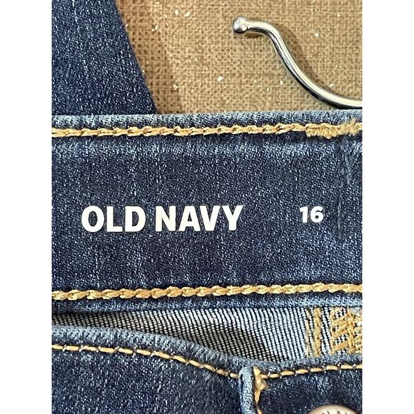 Old Navy Jeans Girls 16 High-Rise Rockstar Super Skinny Jeggings Built-In Tough - Picture 9 of 14